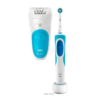 Braun 5-511 Silk-epil 5 Wet & Dry + OralB Vitality