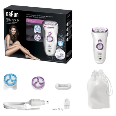 Braun 9-941e Silk-epil 9 SkinSpa Wet & Dry