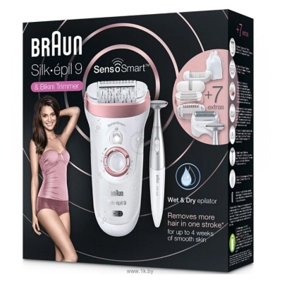 Braun 9-890 Silk-epil 9 SkinSpa SensoSmart