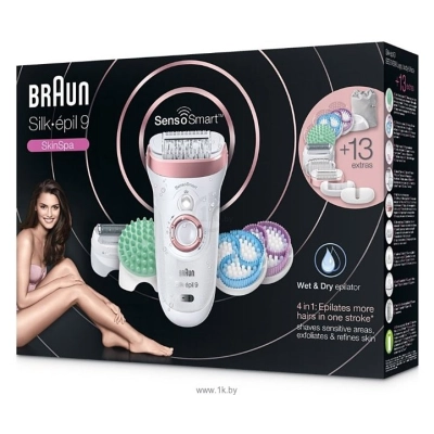 Braun 9-990 Silk-epil 9 SkinSpa SensoSmart