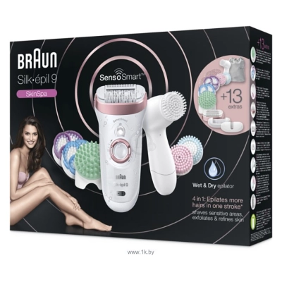 Braun 9-970 Silk-epil 9 SkinSpa SensoSmart