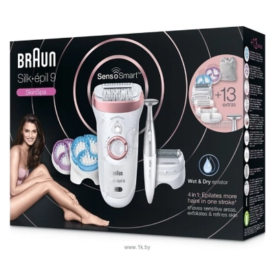 Braun 9-980 Silk-epil 9 SkinSpa SensoSmart