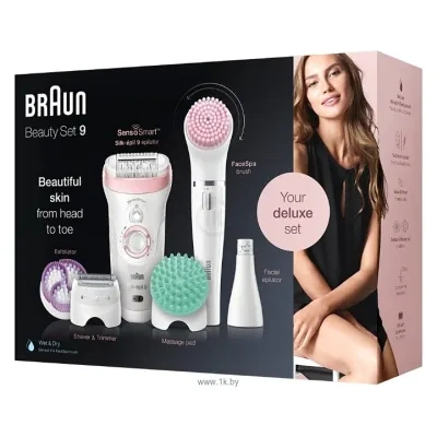 Braun SES 9-985 Silk-epil 9 Beauty Set