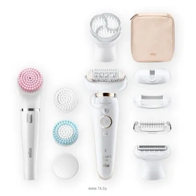 Braun SES 9100 Silk-epil 9 Flex Beauty Set + schetka dlya litsa