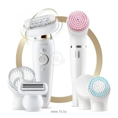 Braun SES 9100 Silk-epil 9 Flex Beauty Set + schetka dlya litsa