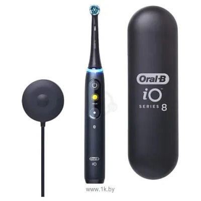 Oral-B iO 8 (chernyiy, 1 nasadka)