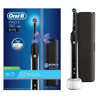 Oral-B Pro 1 750 Cross Action Black Edition D16.513.1UX