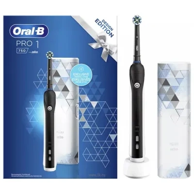 Oral-B Pro 1 750 Cross Action Design Edition D16.513.1UX (chernyiy)