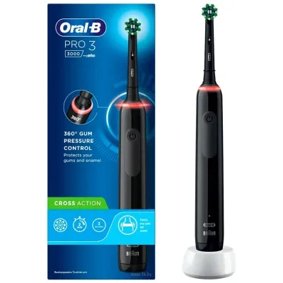 Oral-B Pro 3 3000 Cross Action D505.513.3 (chernyiy)