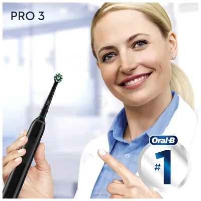 Oral-B Pro 3 3000 Cross Action D505.513.3 (chernyiy)