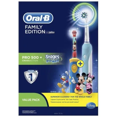 Oral-B Pro 500 Cross Action i Kids D16.513.1U + D10.513K