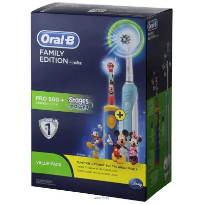 Oral-B Pro 500 Cross Action i Kids D16.513.1U + D10.513K