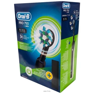 Oral-B Pro 750 Cross Action D16.513.UX Black Edition