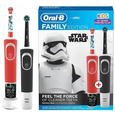 Oral-B Vitality 100 Black Edition + Kids 3+ Star Wars