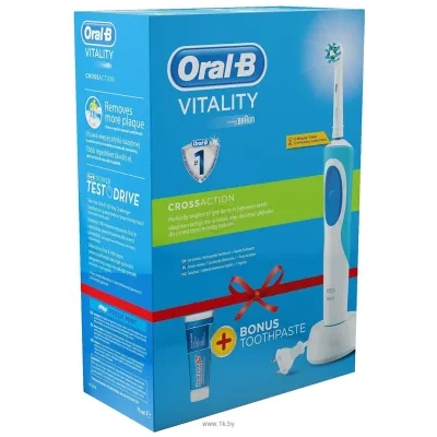 Oral-B Vitality Cross Action (D12.513) + Toothpaste