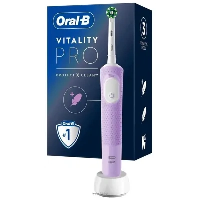 Oral-B Vitality Pro D103.413.3 Cross Action Protect X Clean Lilac 4210201427001 (sirenevyiy)
