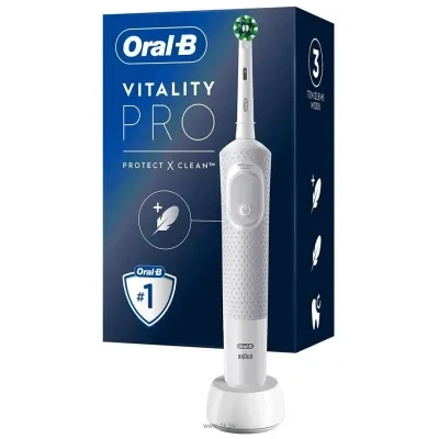 Oral-B Vitality Pro D103.413.3 Cross Action Protect X Clean White 4210201427209 (belyiy)