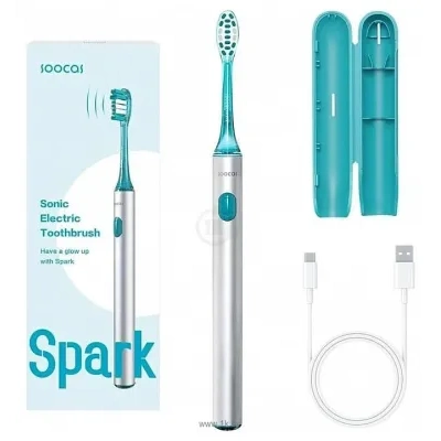 Soocas Spark Toothbrush Review MT1 (serebristyiy)