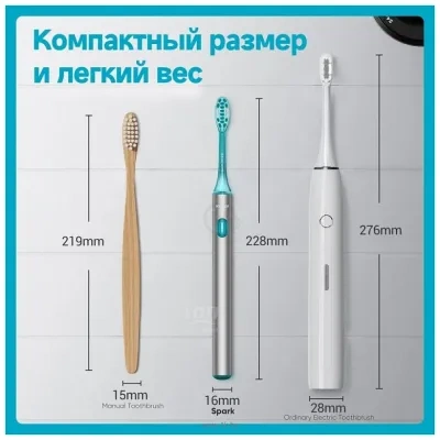 Soocas Spark Toothbrush Review MT1 (serebristyiy)