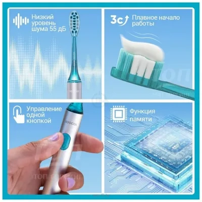 Soocas Spark Toothbrush Review MT1 (serebristyiy)