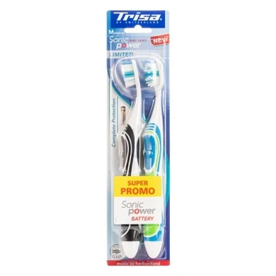 Trisa Sonic Power Battery Complete Protect Medium Duo
