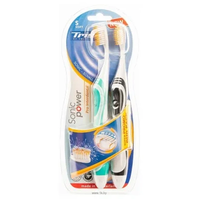 Trisa Sonicpower 661864-Grey-Mint