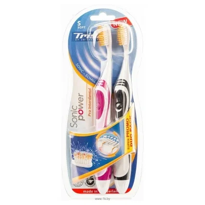 Trisa Sonicpower 661864-Grey-Pink