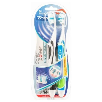 Trisa Sonicpower 661929-Green-Grey