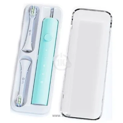 Infly Elektricheskaya zubnaya schetka  Sonic Electric Toothbrush T03S (futlyar, 2 nasadki, zelenyiy)