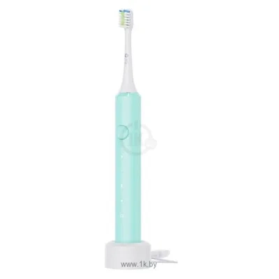 Infly Elektricheskaya zubnaya schetka  Sonic Electric Toothbrush T03S (futlyar, 2 nasadki, zelenyiy)
