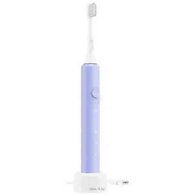 Infly Elektricheskaya zubnaya schetka  Sonic Electric Toothbrush T03S (futlyar, 2 nasadki, fioletovyiy)